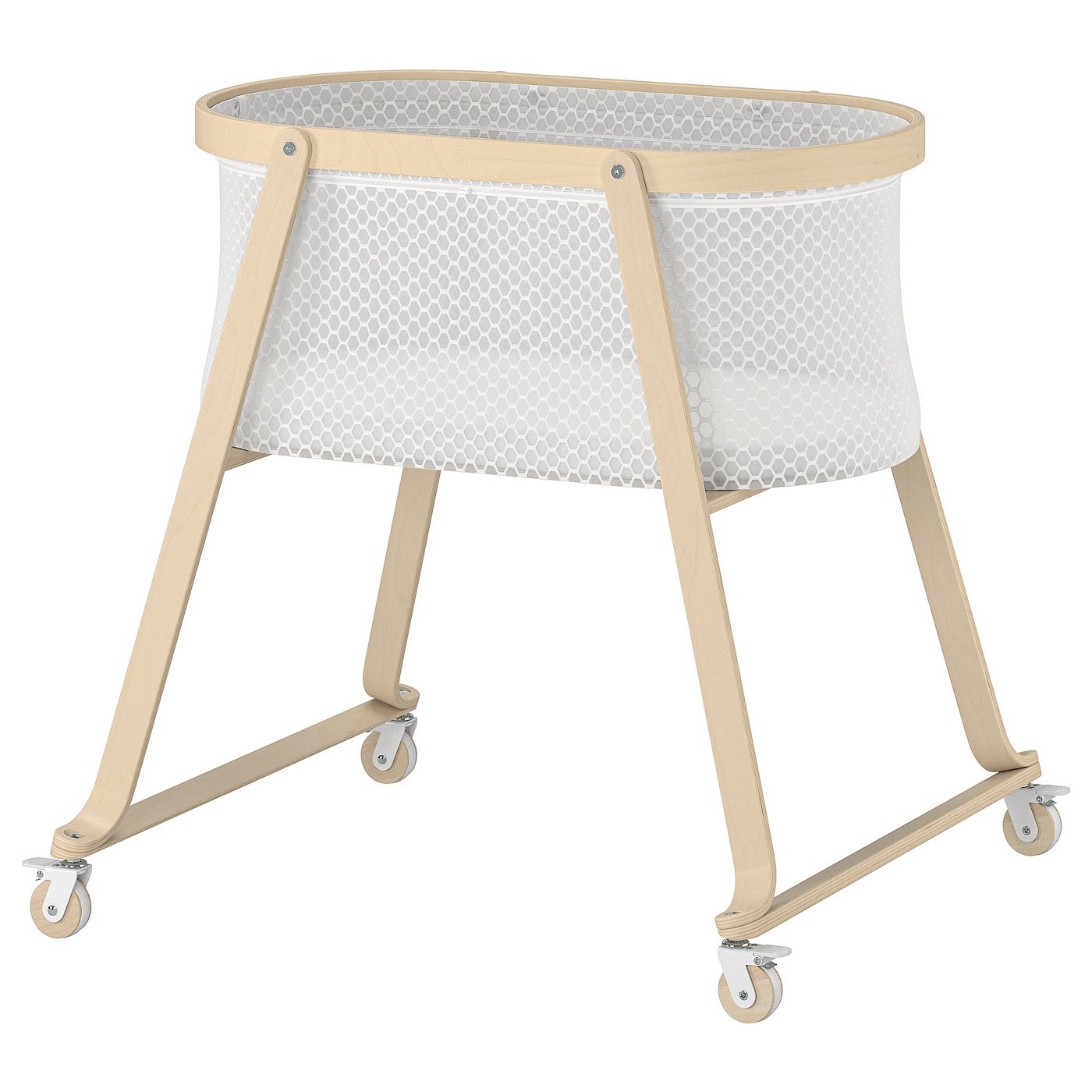 IKEA ÄLSKVÄRD kołyska, brzoza, 40x73 cm