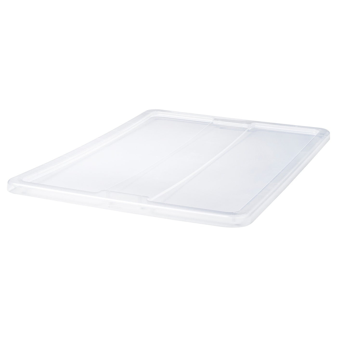 IKEA SAMLA pokrywka pojemnika 55/130 l, przezroczysty, Długość: 79 cm