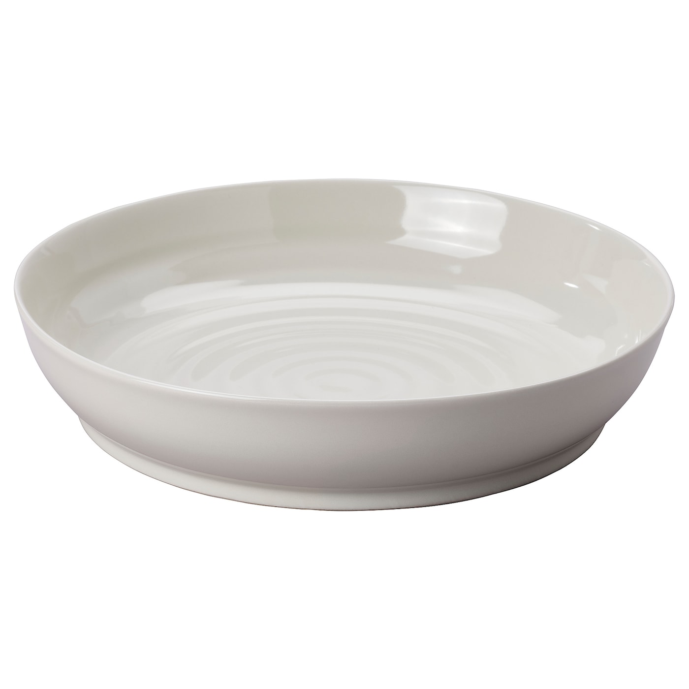 IKEA SANDSKÄDDA miska, jasny szarobeżowy, 34 cm