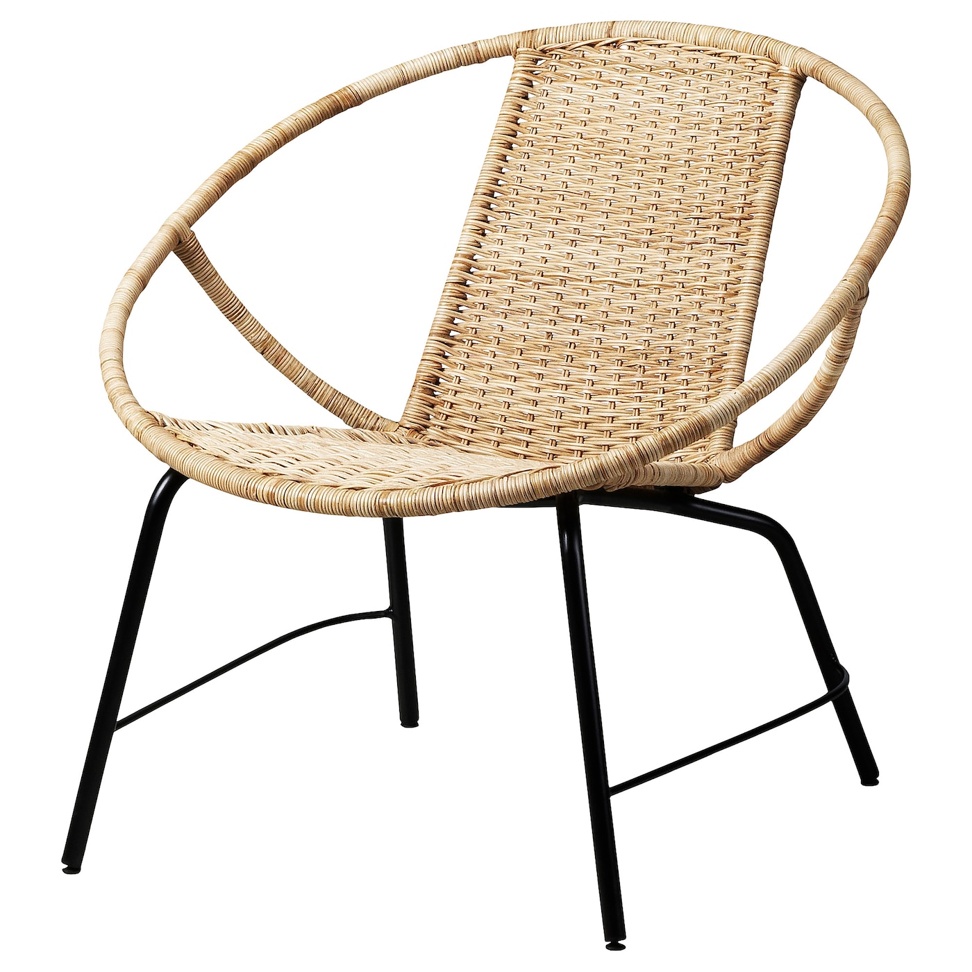 IKEA ORRESLÄTT fotel, Głębokość: 72 cm