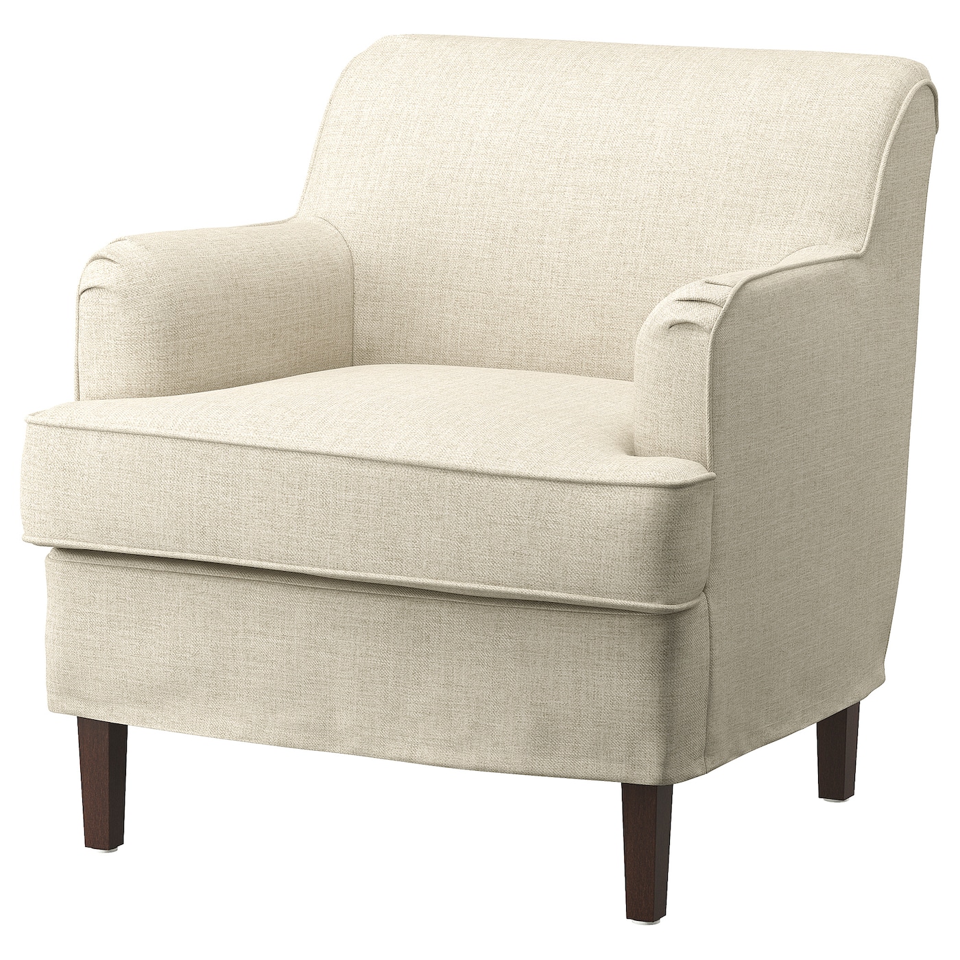 IKEA ROCKSJÖN fotel, Kilanda jasnobeżowy, Szerokość: 76 cm