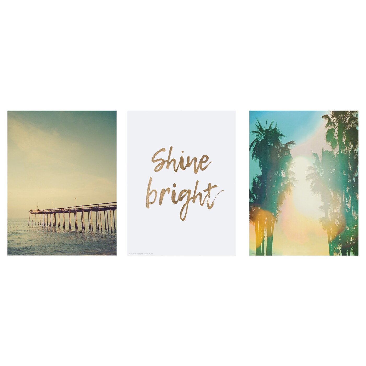 IKEA BILD Plakat, Shine bright, 30x40 cm