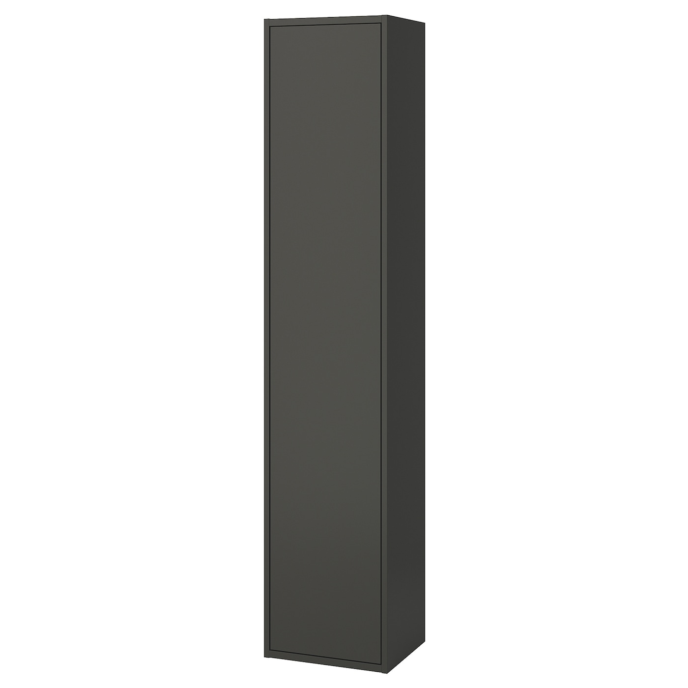 IKEA HAVBÄCK szafka wysoka/drzwi, ciemnoszary, 40x35x195 cm