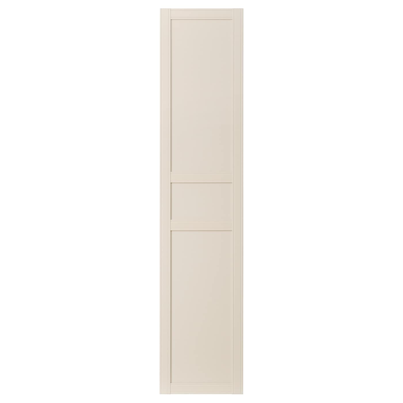 IKEA FLISBERGET drzwi z zawiasami, jasnobeżowy, 50x195 cm