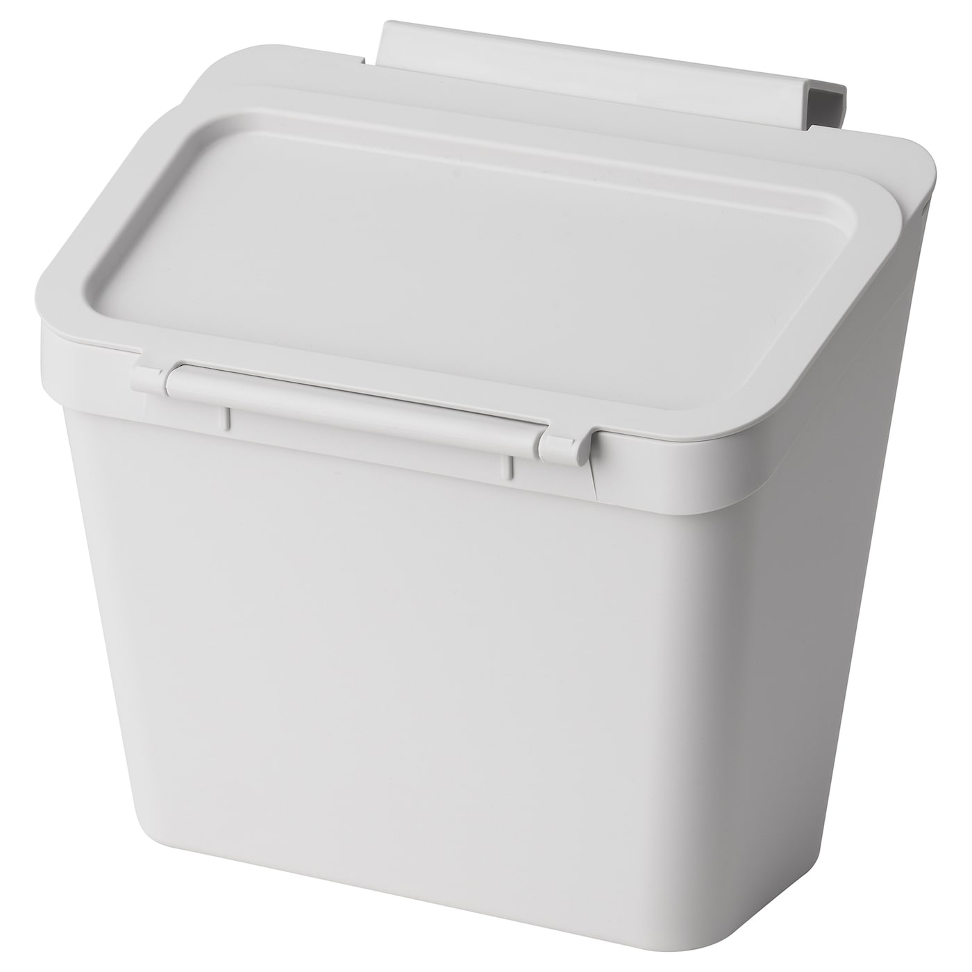 IKEA SKOLÄST kosz na odpady do szafki z drzw, jasnoszary, Długość: 23 cm