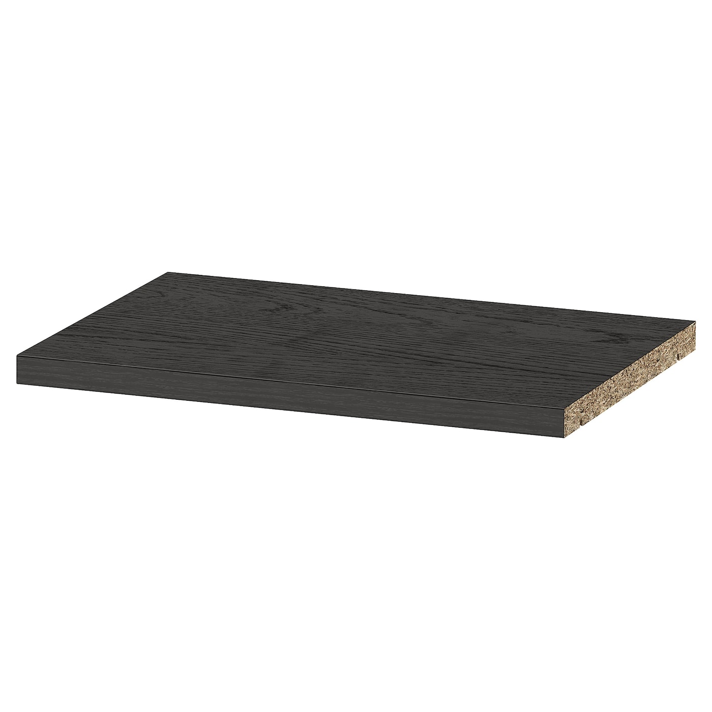 IKEA BILLY półka, czarny imit. dębu, 36x26 cm