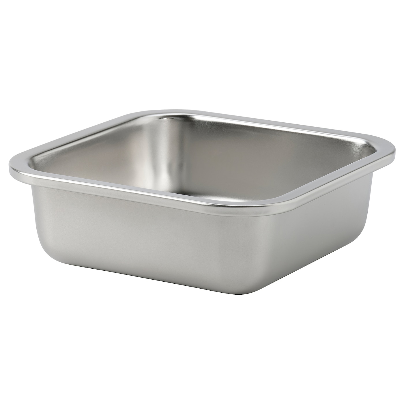 IKEA IKEA 365+ pojemnik na żywność, kwadrat/stal nierdz, 600 ml