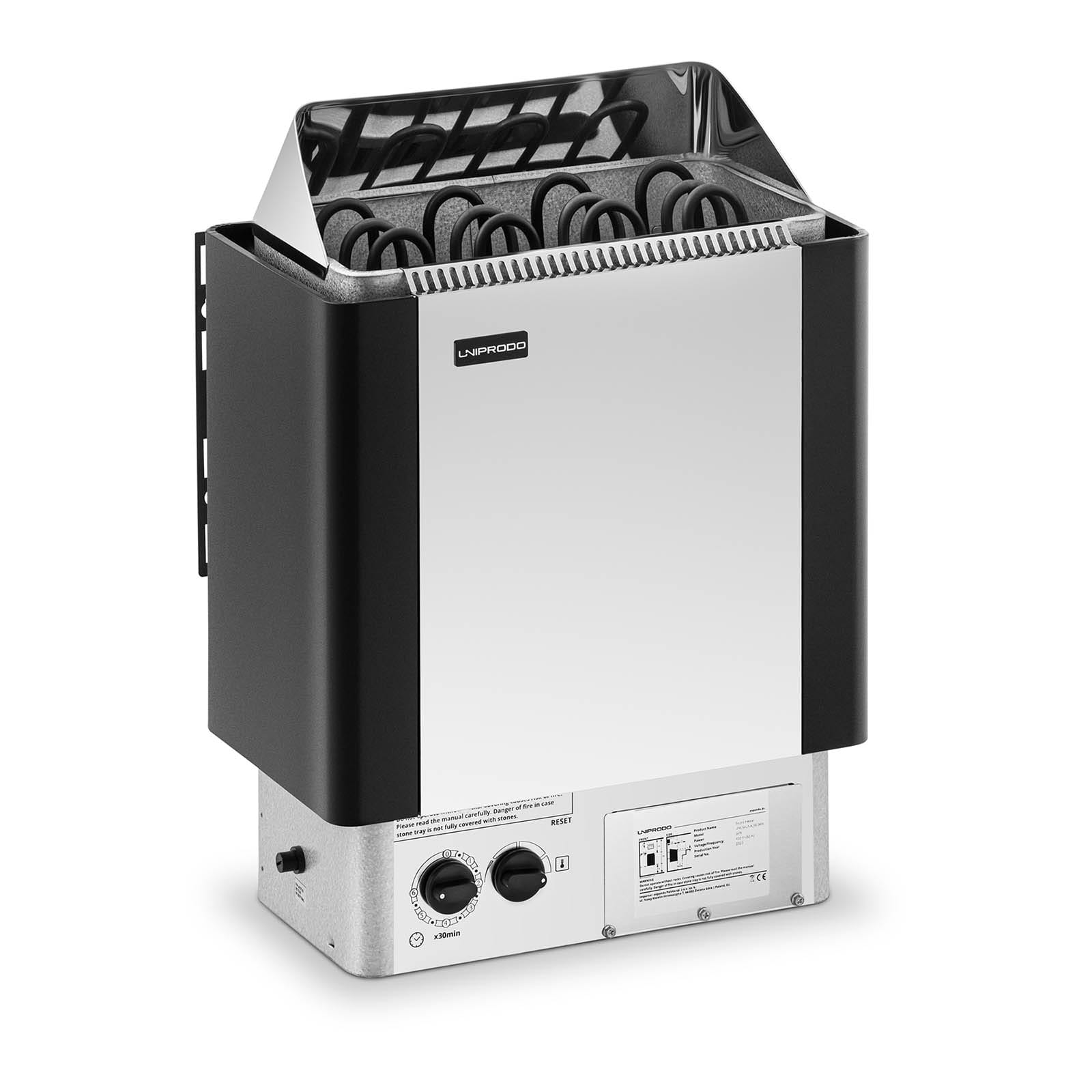 Piec do sauny 6kW 400V z panelem sterowania