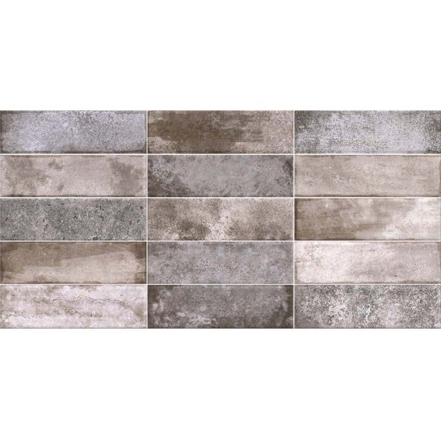 Płytka ścienna TUZZI grey glossy 29,7x60 gat. I Cersanit