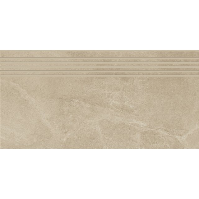 Gres szkliwiony stopnica MARENGO beige mat 29,8x59,8 gat. I