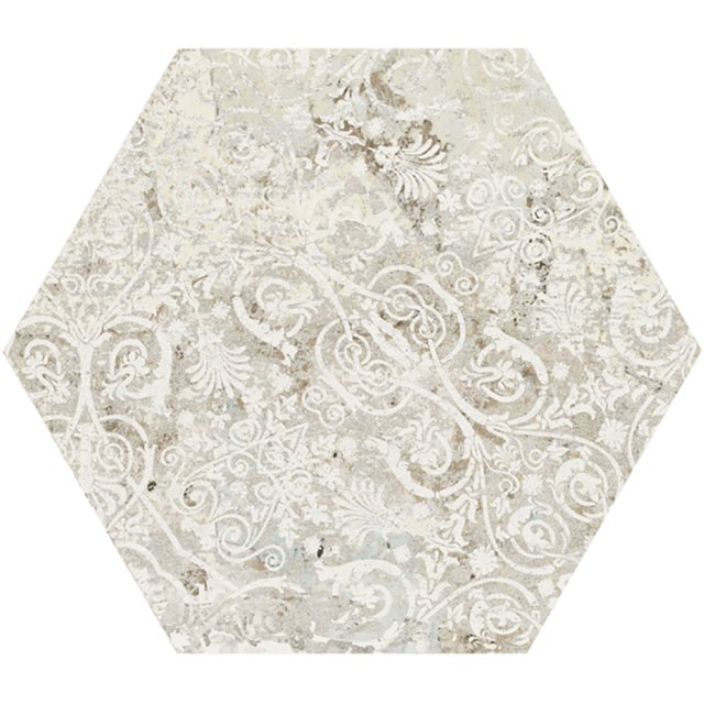 Gres szkliwiony hiszpański Aparici CARPET SAND HEXAGON mat 25x29 gat.