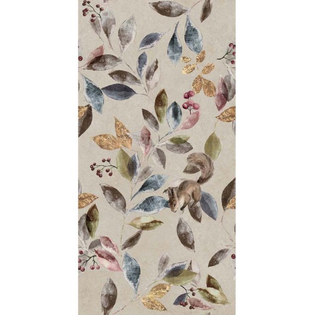 Gres szkliwiony włoski Cotto Petrus WALLPAPER QUEEN VICTORIA mat 60x1