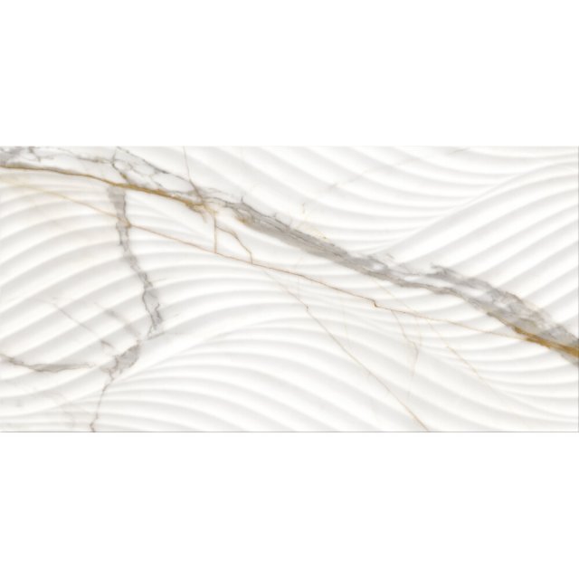 Płytka ścienna CLASSIC STONE white structure glossy 29,7x60 gat. I Ce