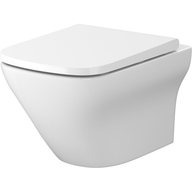 CERSANIT Miska WC podwieszana LARGA SQUARE CleanOn BOX bez deski K120