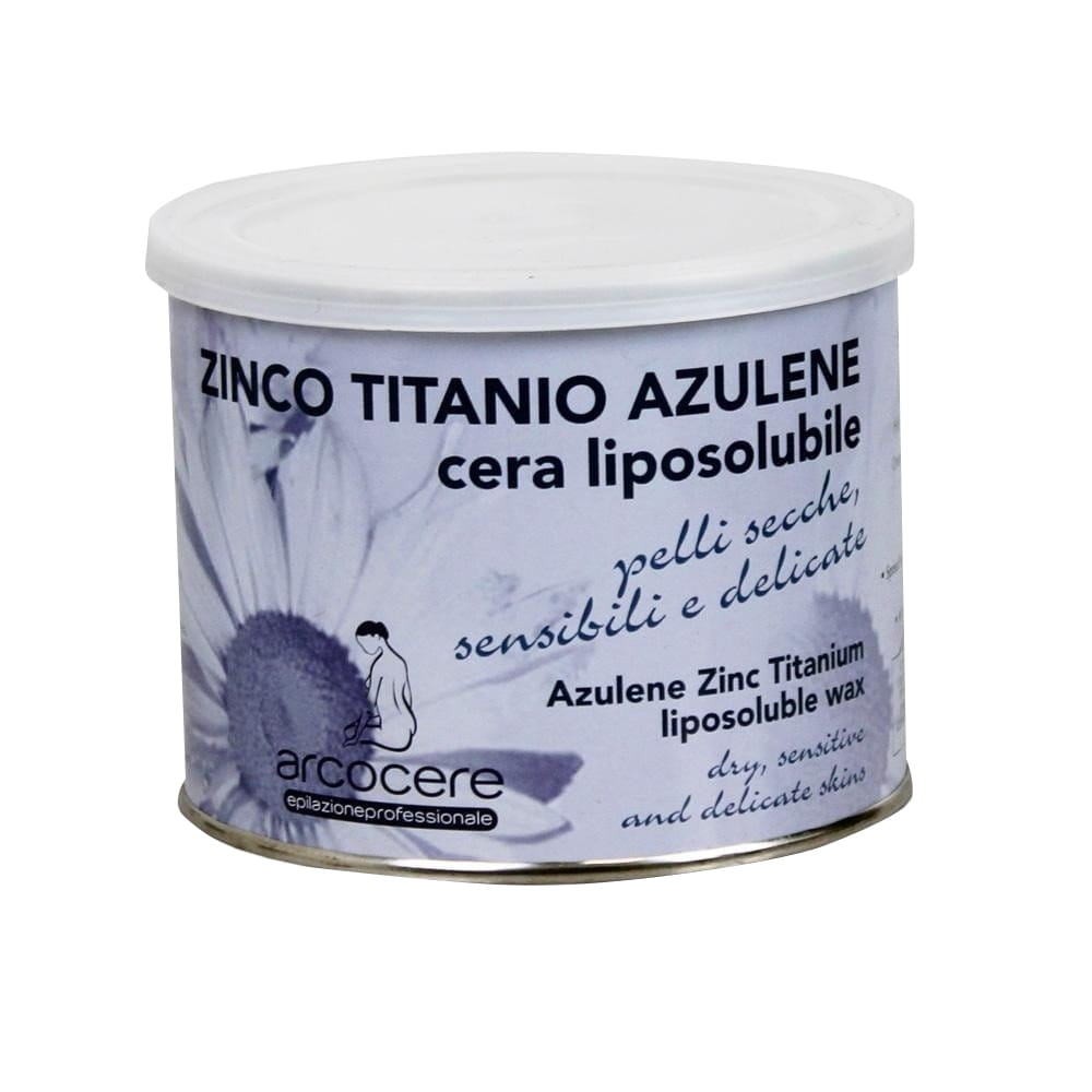 Wosk do depilacji puszka Arcocere 400 ml azulen