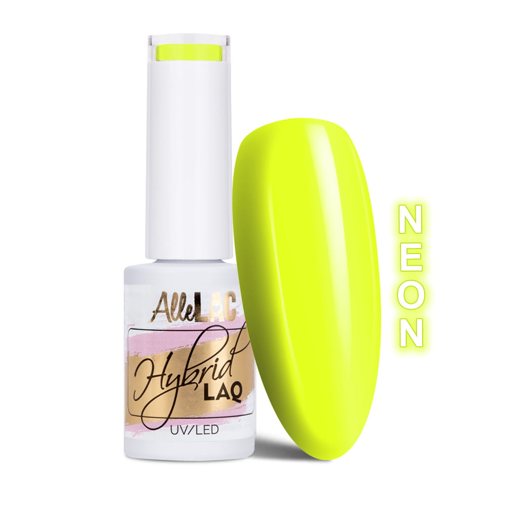Lakier hybrydowy AlleLac Fanaberia Collection Neon 5 g Nr 24