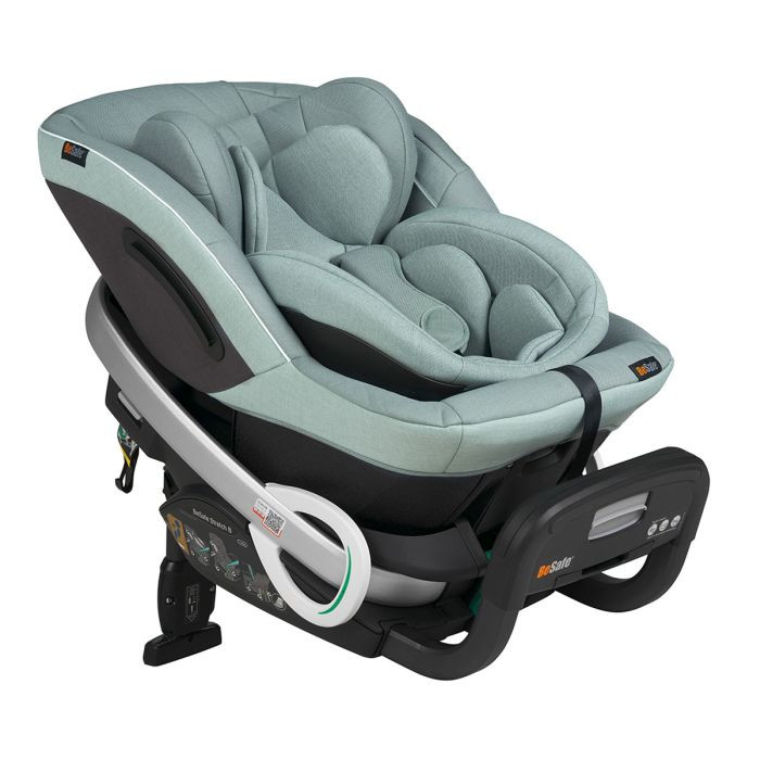 BeSafe Stretch B - fotelik dla dzieci od 40 do 125 cm wzrostu, do 36 kg-09 - Morska Zieleń