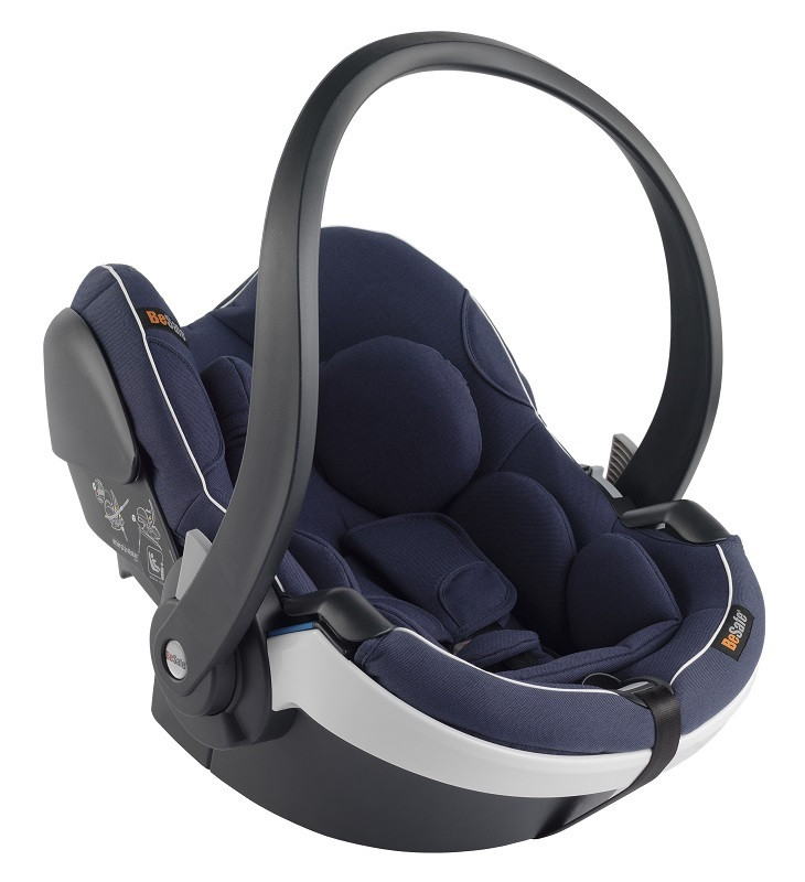 Be Safe, Izi Go Modular i-Size WE - fotelik fotelik od urodzenia do 1 roku -13 - Granat Melange
