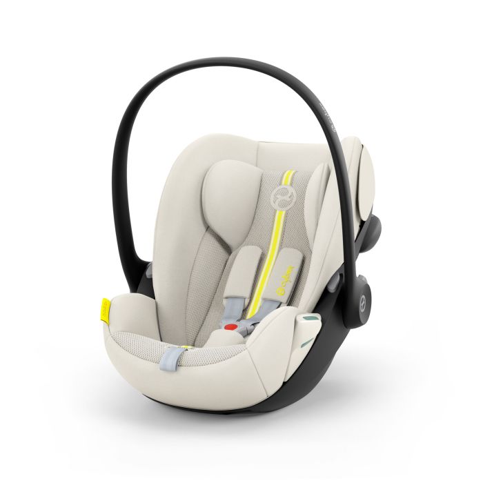 Cybex Cloud G i-Size - fotelik dla dzieci od 40 do 87 cm wzrostu-Plus Seashell Beige