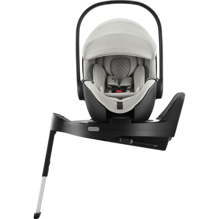 Britax Romer Baby-Safe Pro - obrotowy fotelik samochodowy z Vario Base 5Z-Linen Grey LUX