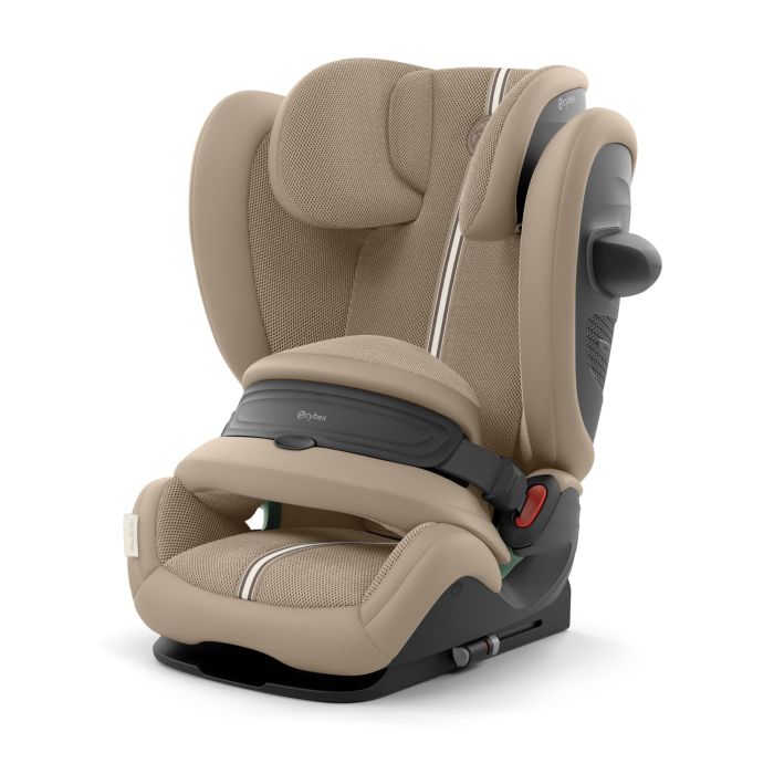 Cybex Pallas G2 - fotelik samochodowy od 76 do 150 cm z osłoną tułowia-Plus Almond Beige