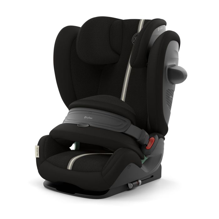 Cybex Pallas G2 - fotelik samochodowy od 76 do 150 cm z osłoną tułowia-Plus Moon Black