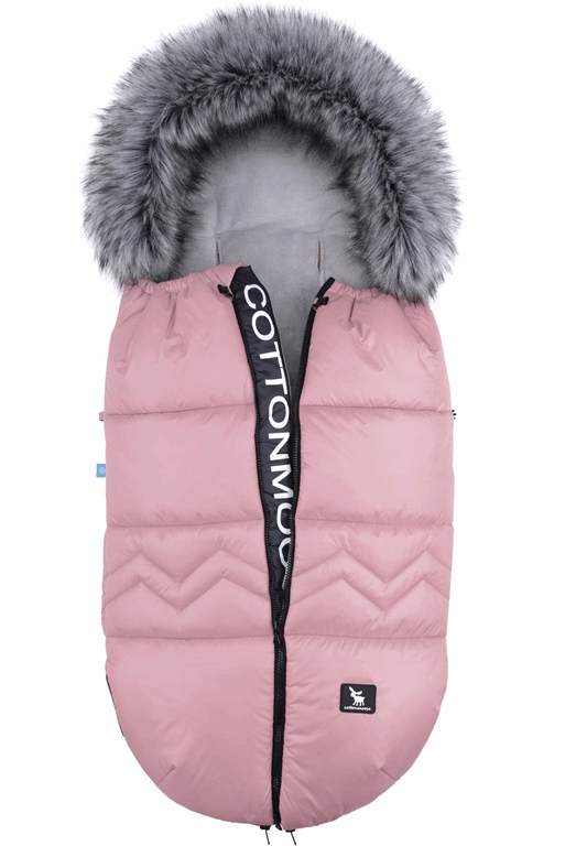 Cottonmoose Śpiworki North od 0 do 24-36 miesięcy-Pudrowo-Różowe