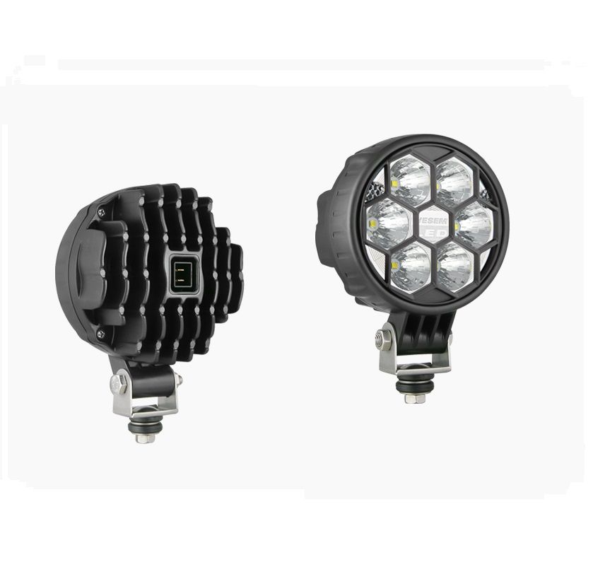 Lampa robocza LED 2000lm złącze AMP CRC3D.50206 Wesem