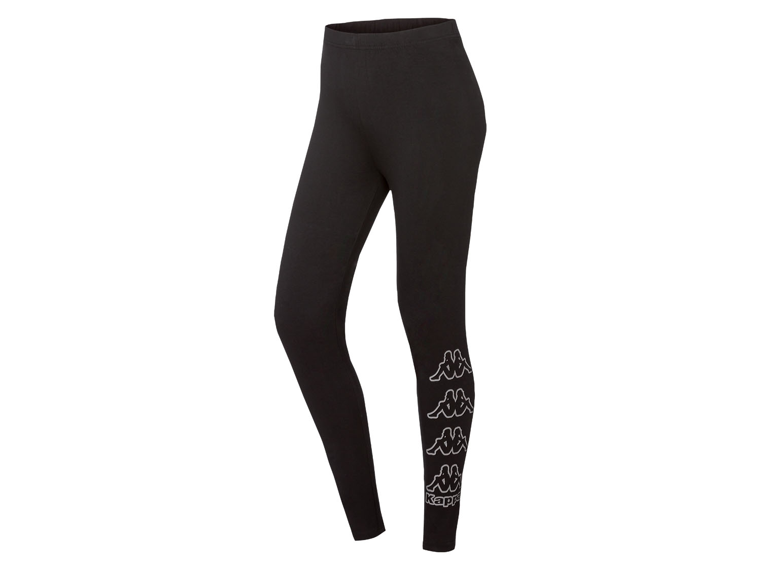 Kappa Legginsy damskie z bawełną S, Czarny