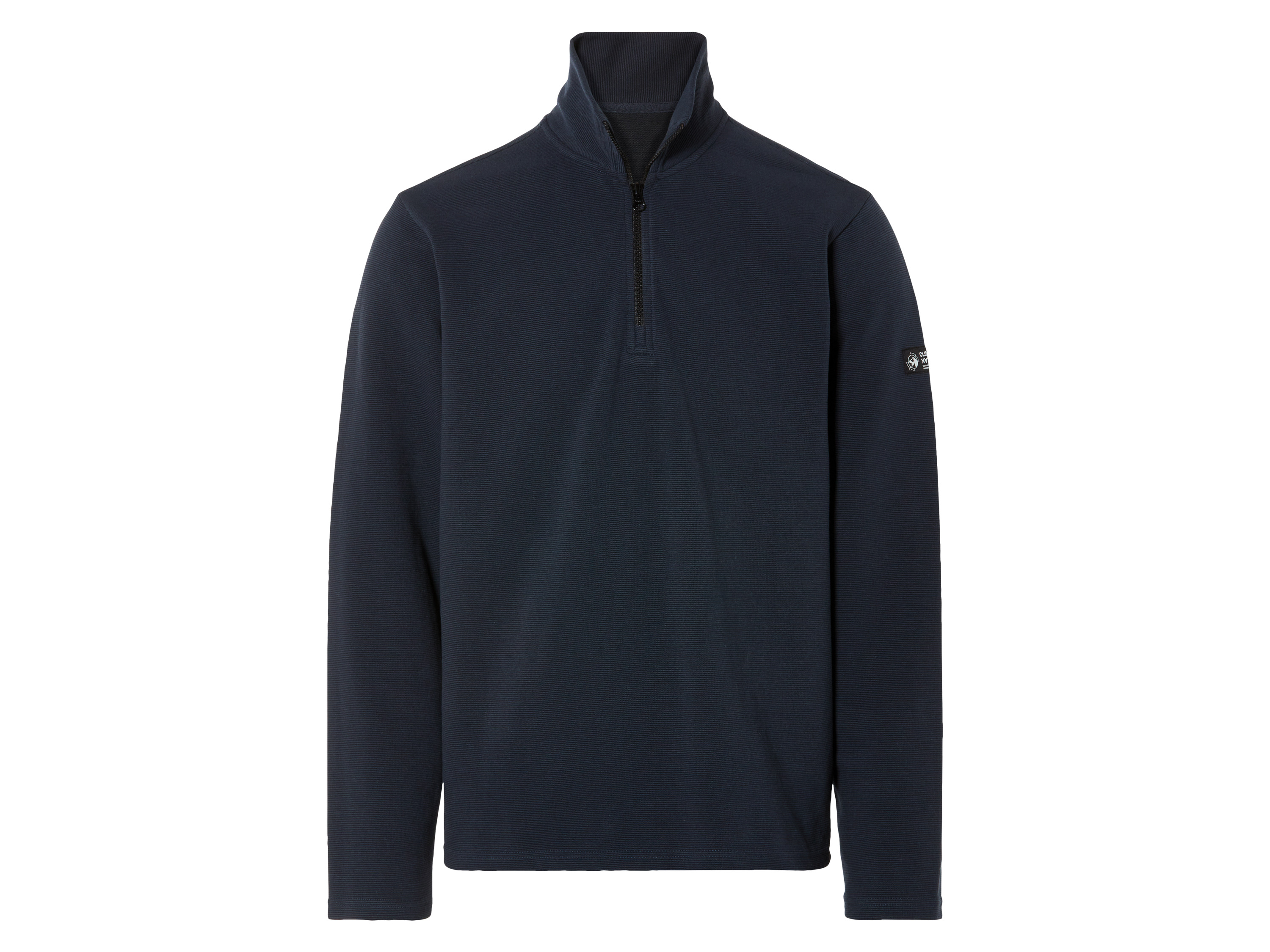 Livergy Bluza męska ze stójką L 52/54, Granatowy
