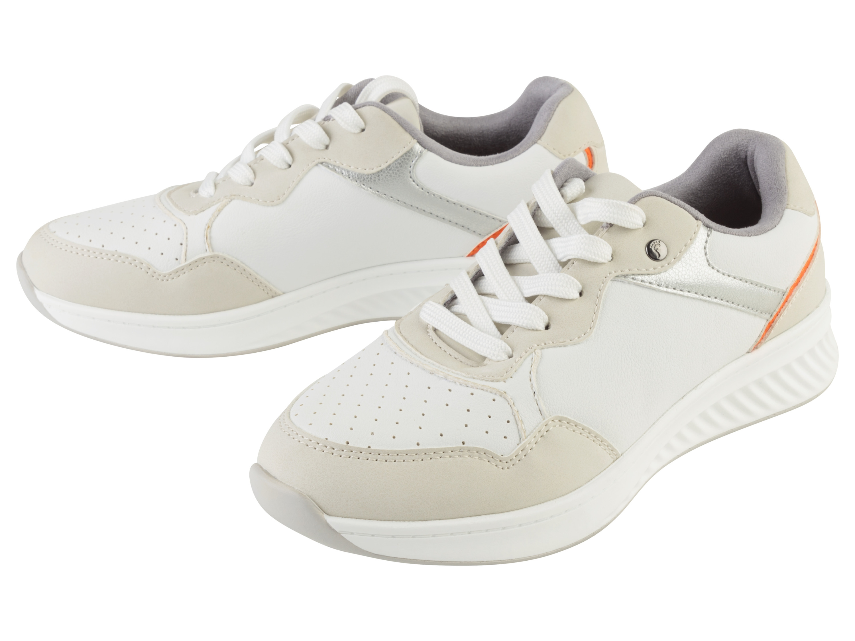 Buty damskie z wkładką Footflexx Biały, 41
