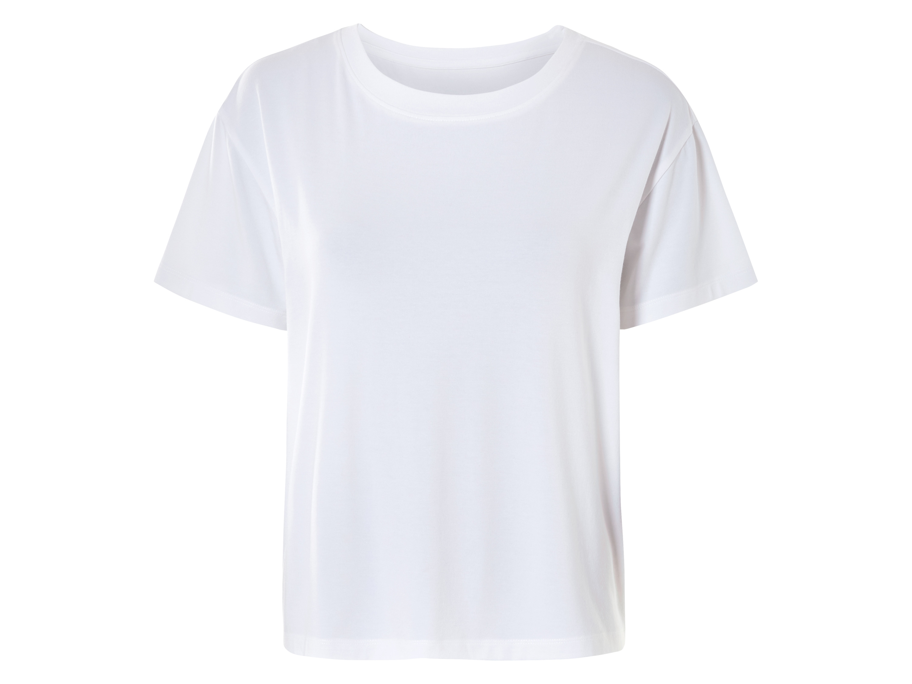 esmara T-shirt damski z modalem Biały, L44/46