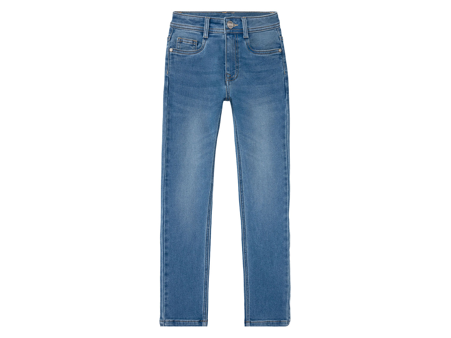 pepperts! Jeansy chłopięce skinny fit 158, Niebieski