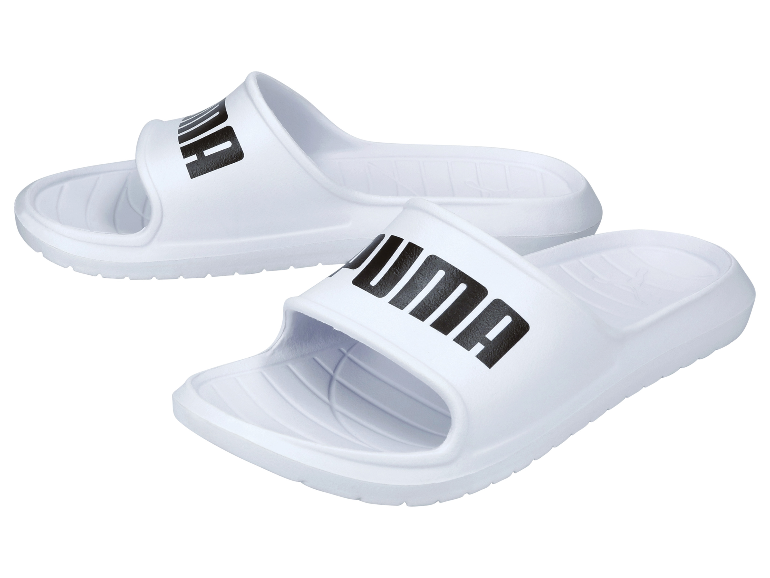 Puma Klapki kąpielowe damskie/męskie Divecat v2 Lite Biały, 38