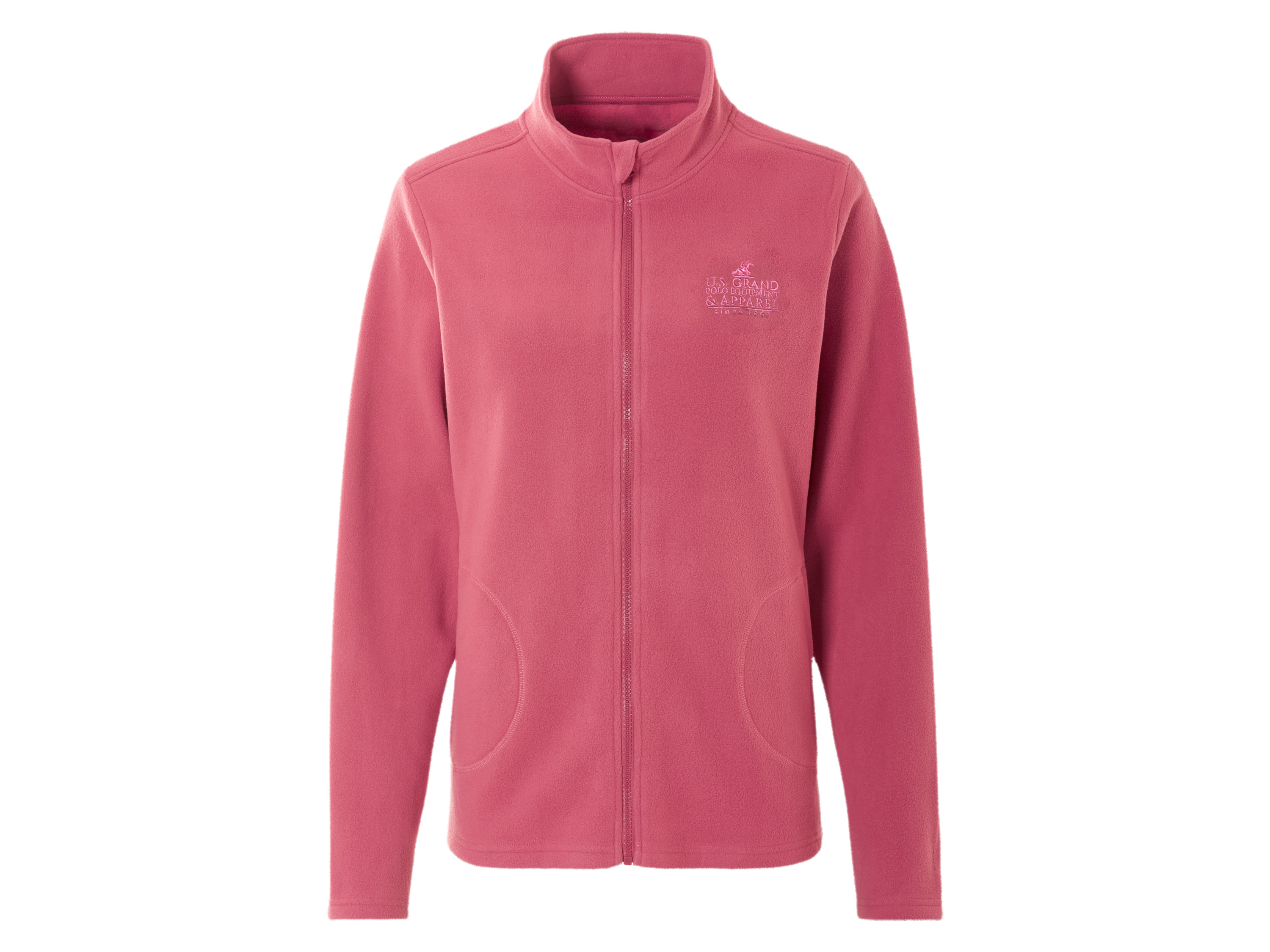 esmara Bluza polarowa damska x Grand Polo Różowy, XS 32/34