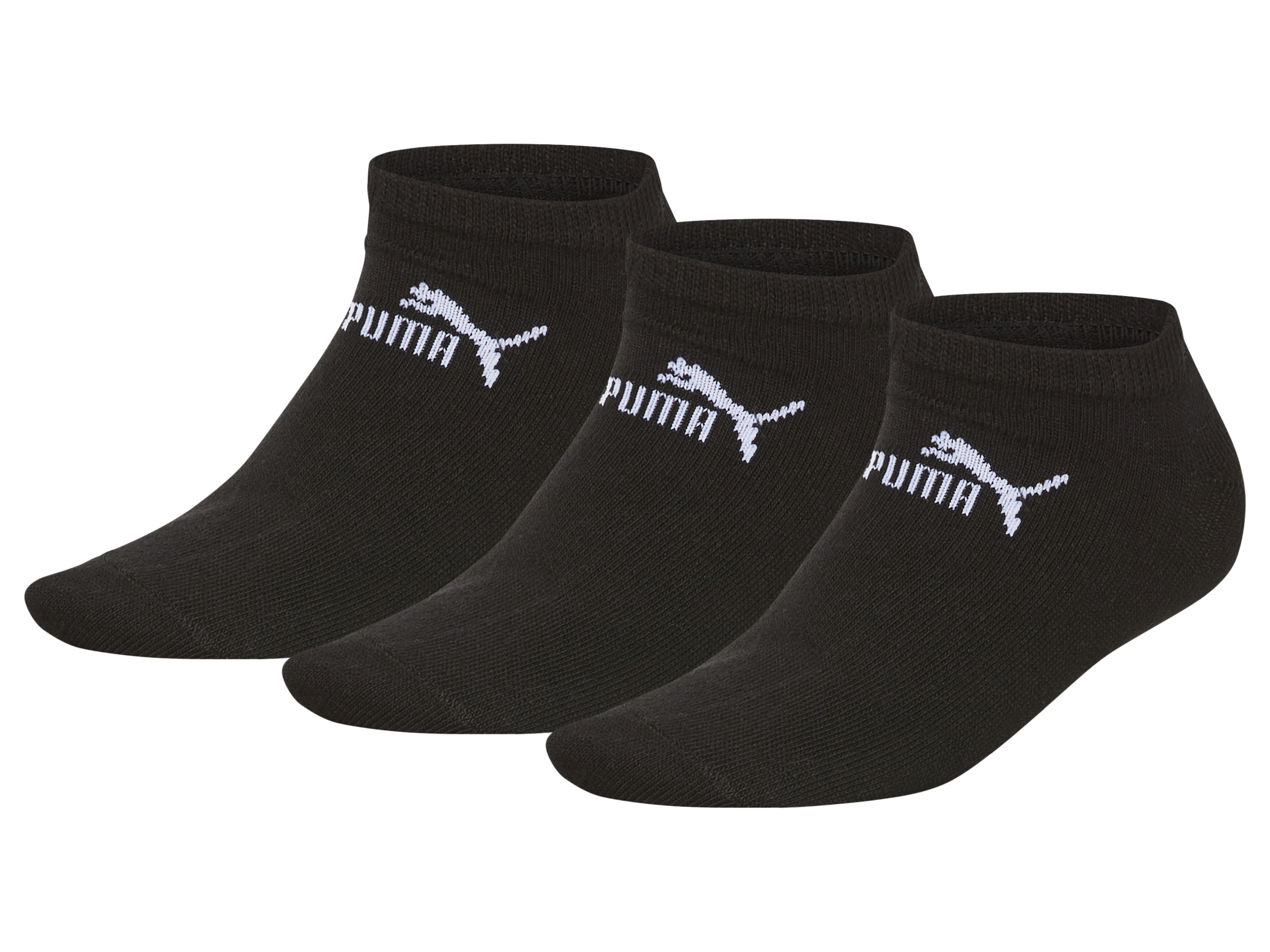 Puma Skarpetki do sneakersów, 3 pary Czarny, 39-42