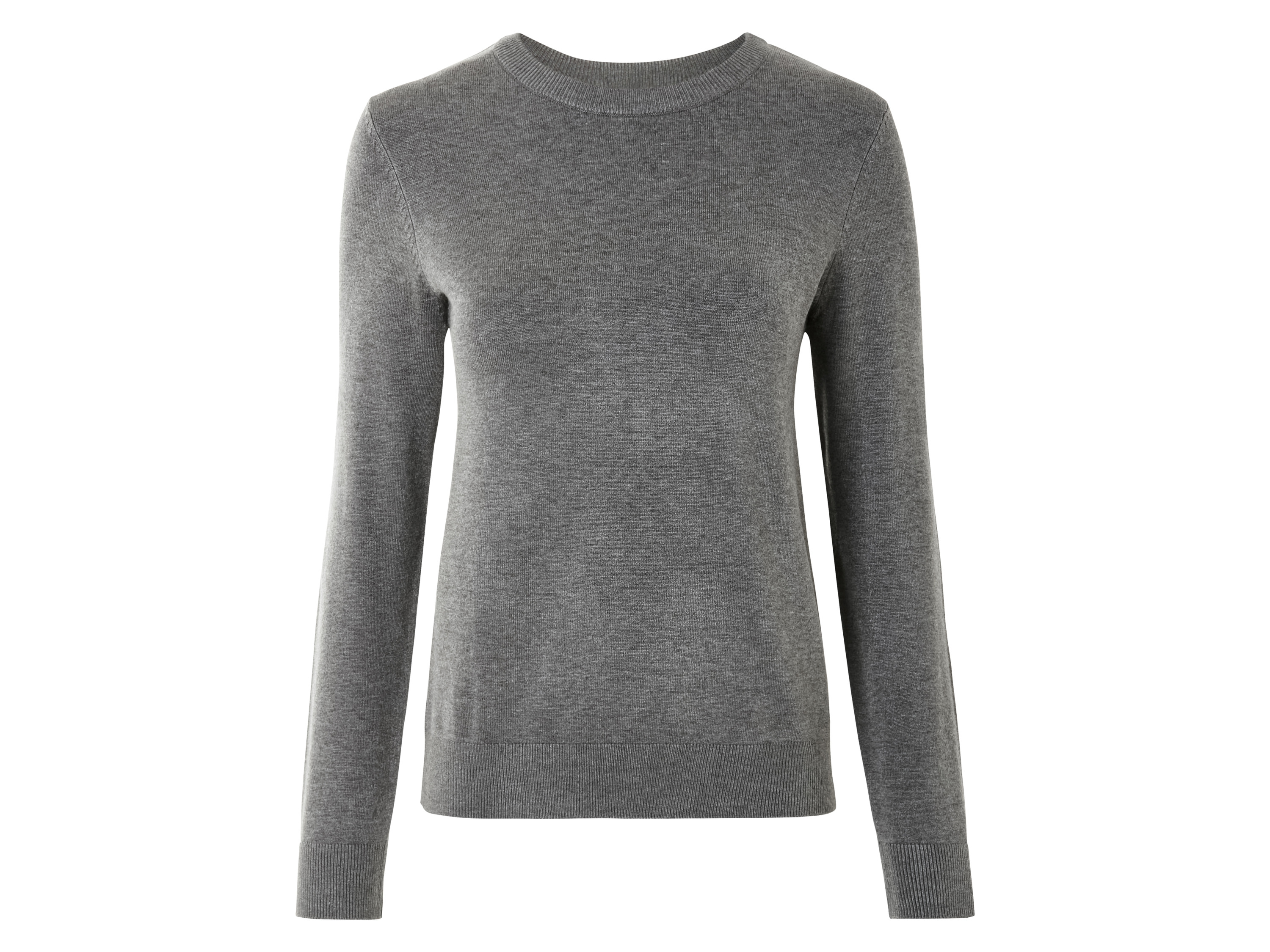 esmara Sweter damski z dzianiny M 40/42, Szary