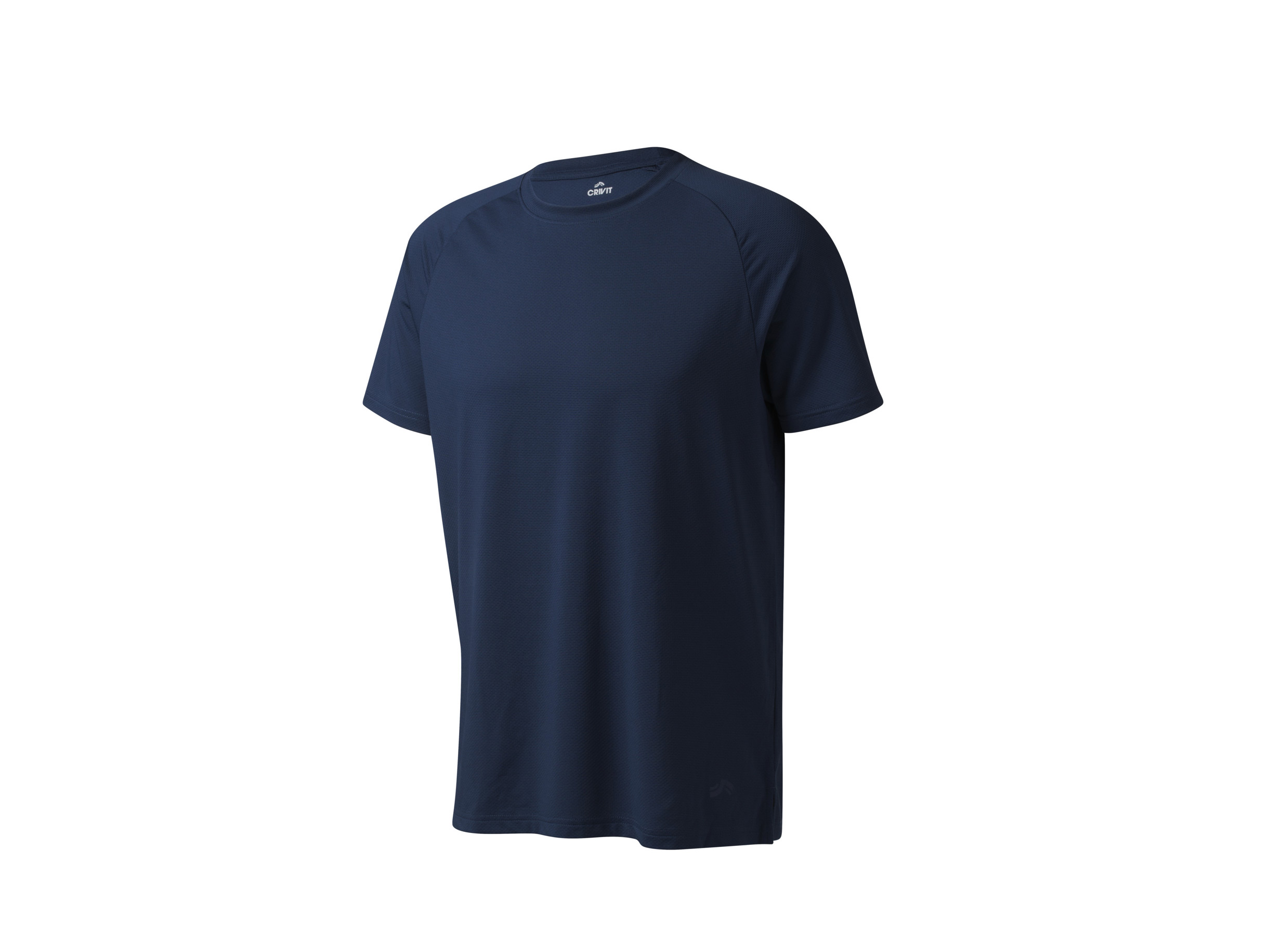 Crivit T-shirt funkcyjny męski z efektem pochłaniania zapachów Niebieski, S 44/46