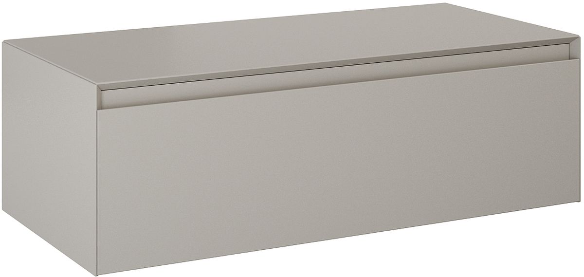 Darmowa Dostawa - Szafka z blatem 100x45.8x31.9 cm boczna wisząca beżowa Elita Split Slim RE081004057020