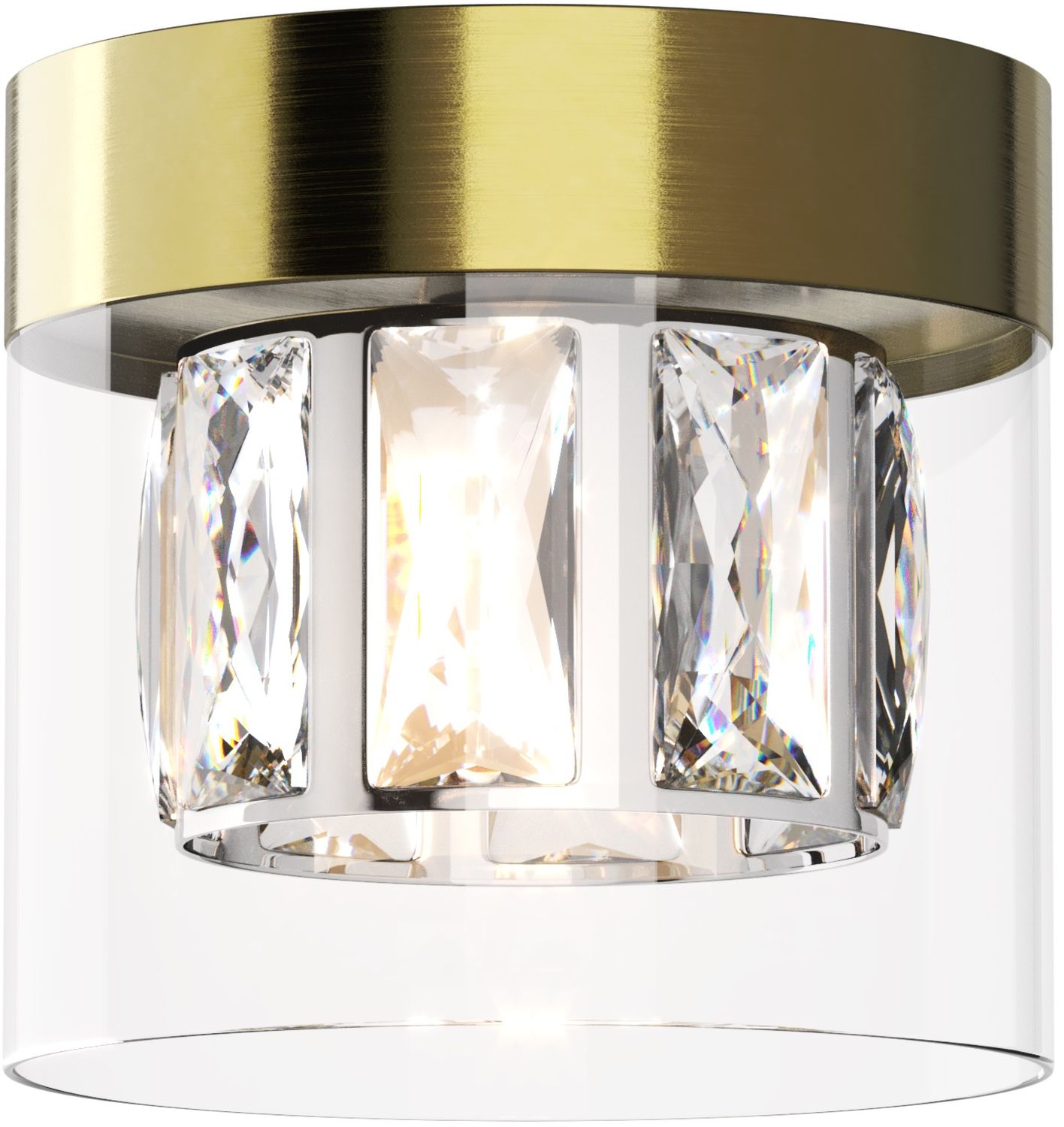 Darmowa Dostawa - Lampa podsufitowa 1x28 W przezroczysta Zuma Line Gem C038901A0FD2