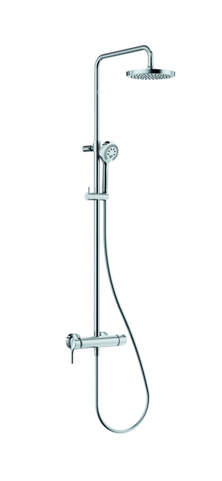 Darmowa Dostawa - Zestaw prysznicowy ścienny chrom Kludi Dual Shower System 680850500