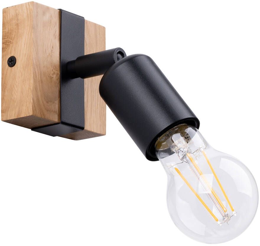 Darmowa Dostawa - Kinkiet 1x15 W czarny Sollux Lighting Zuca SL1295