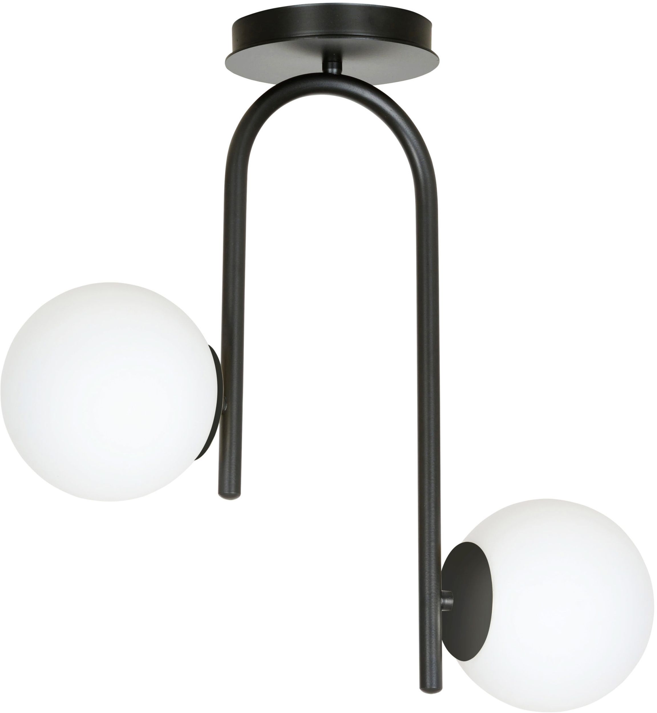 Darmowa Dostawa - Lampa podsufitowa 2x10 W czarna Emibig Kalf 10302