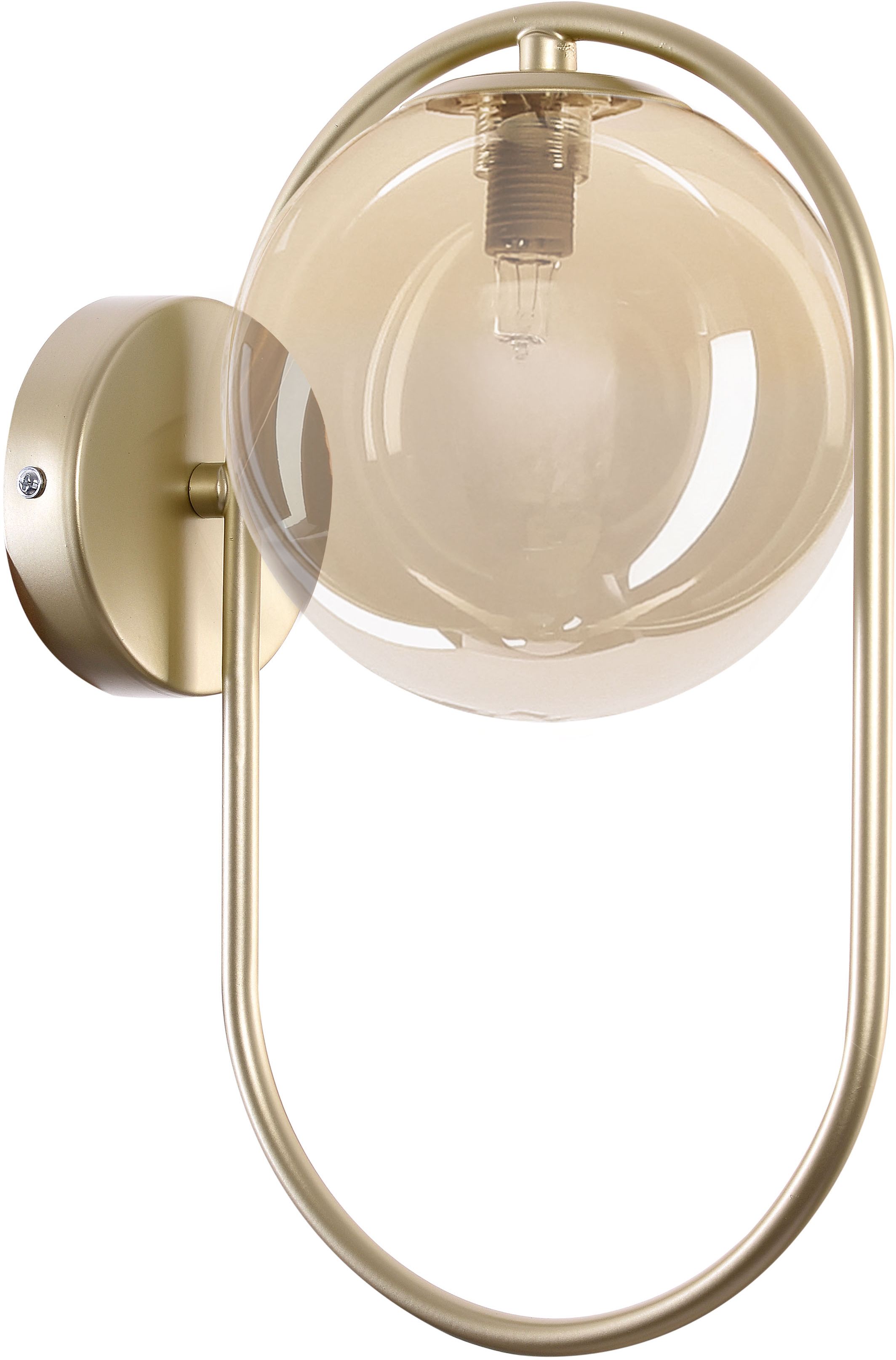 Darmowa Dostawa - Kinkiet 1x28 W złoty Candellux Cordel 2144075