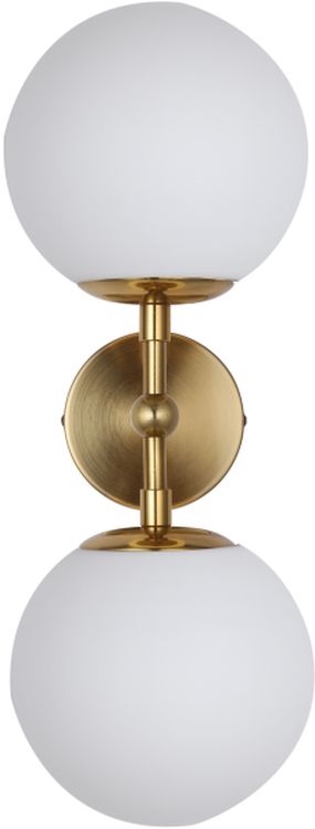 Darmowa Dostawa - Kinkiet 2x40 W biały-złoty Light Prestige Dorado LP0022W