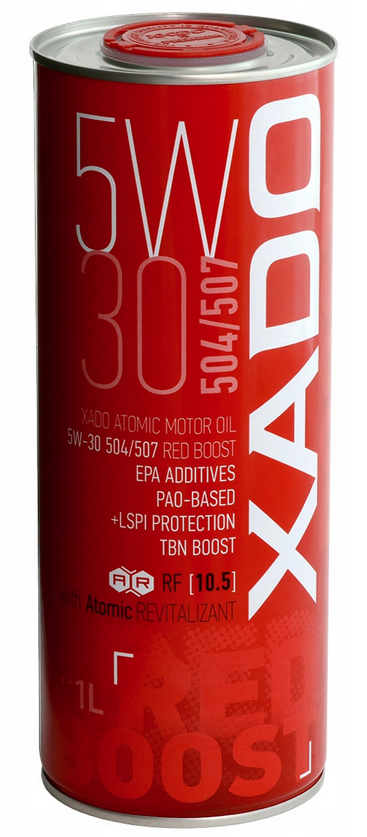 XADO ATOMIC OIL RED BOOST 5W30 504 507 1L - Petrostar
