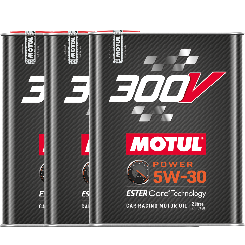 MOTUL 300V POWER RACING 5W30 6L - Petrostar