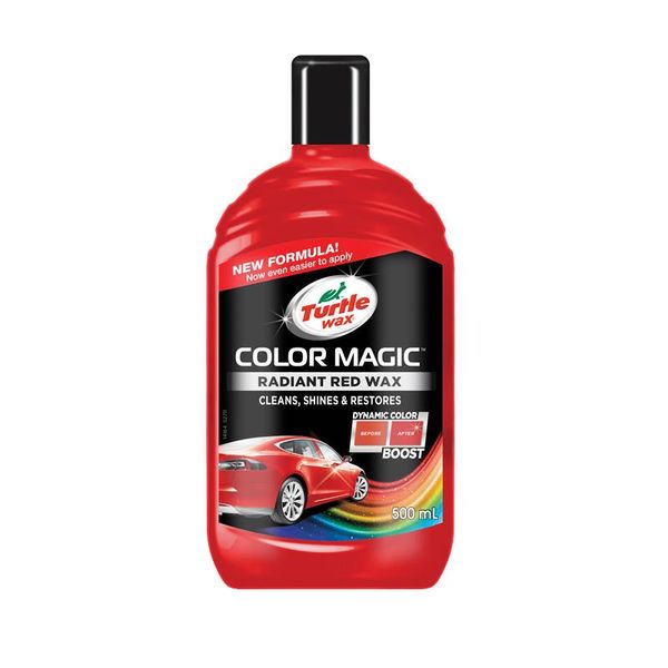 TURTLE WAX COLOR MAGIC WOSK CZERWONY - Petrostar