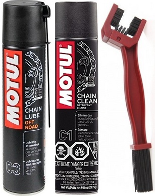 MOTUL ZESTAW SMARY C3 C1 + SZCZOTKA OFF ROAD - Petrostar