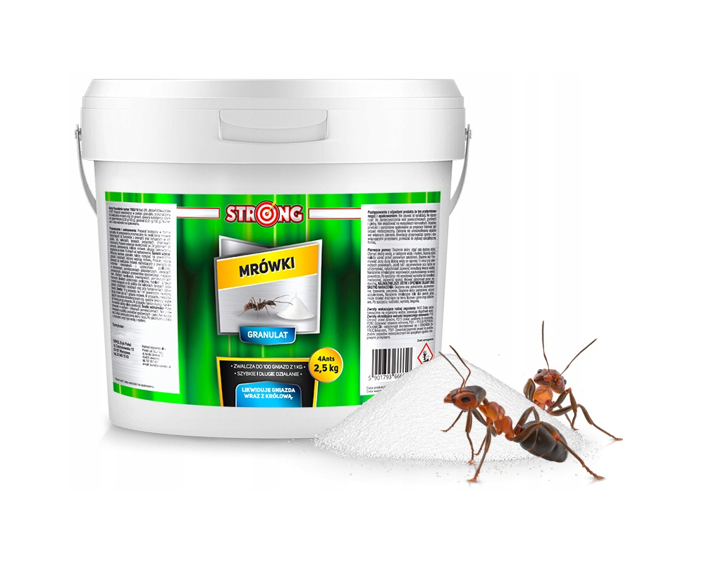 STRONG GRANULAT NA MRÓWKI DO OGRODU 2,5 KG - Petrostar